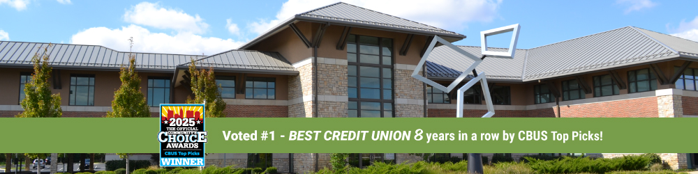 BMI Federal Credit Union building - voted #1 Best Local Credit Union 8 Years in a Row!