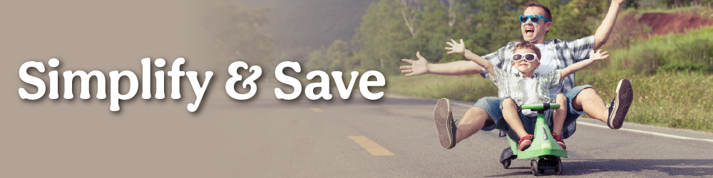 Summer Savings Event: Debt Consolidation Special - Child in floaties in the pool 