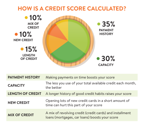 How is a Credit Score Calculated