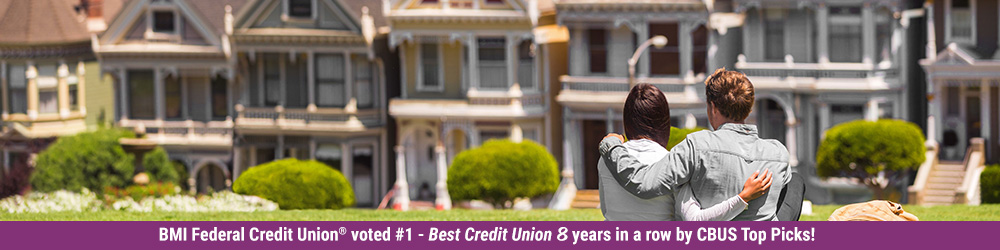 Two People Enjoying Their Mortgage with BMI Federal Credit Union