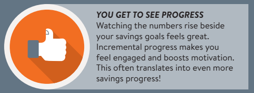Savings Progress