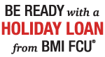 be ready for a holiday loan logo