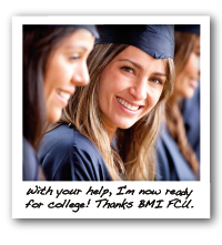 Graduating female