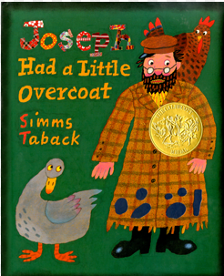 joseph had a little overcoat book cover