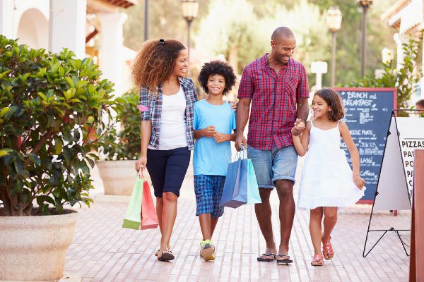 family shopping